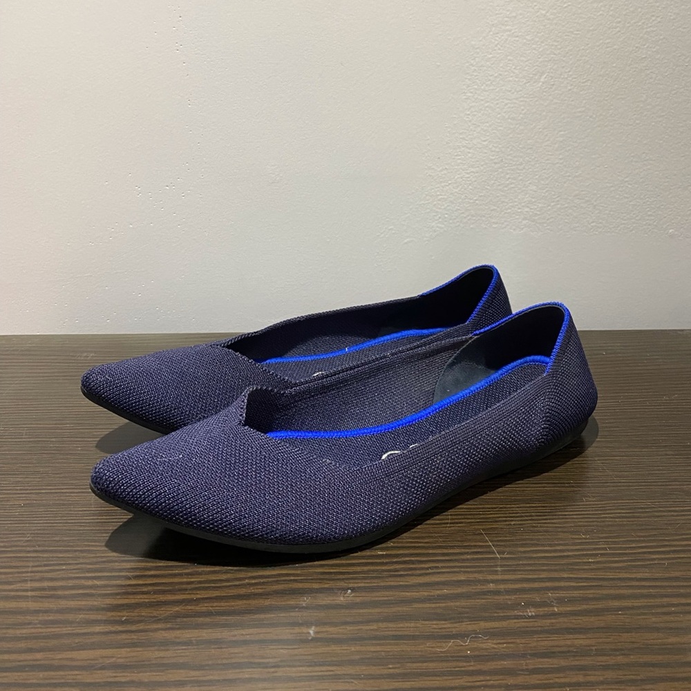 Rothy's The Point Maritime Navy Size 9